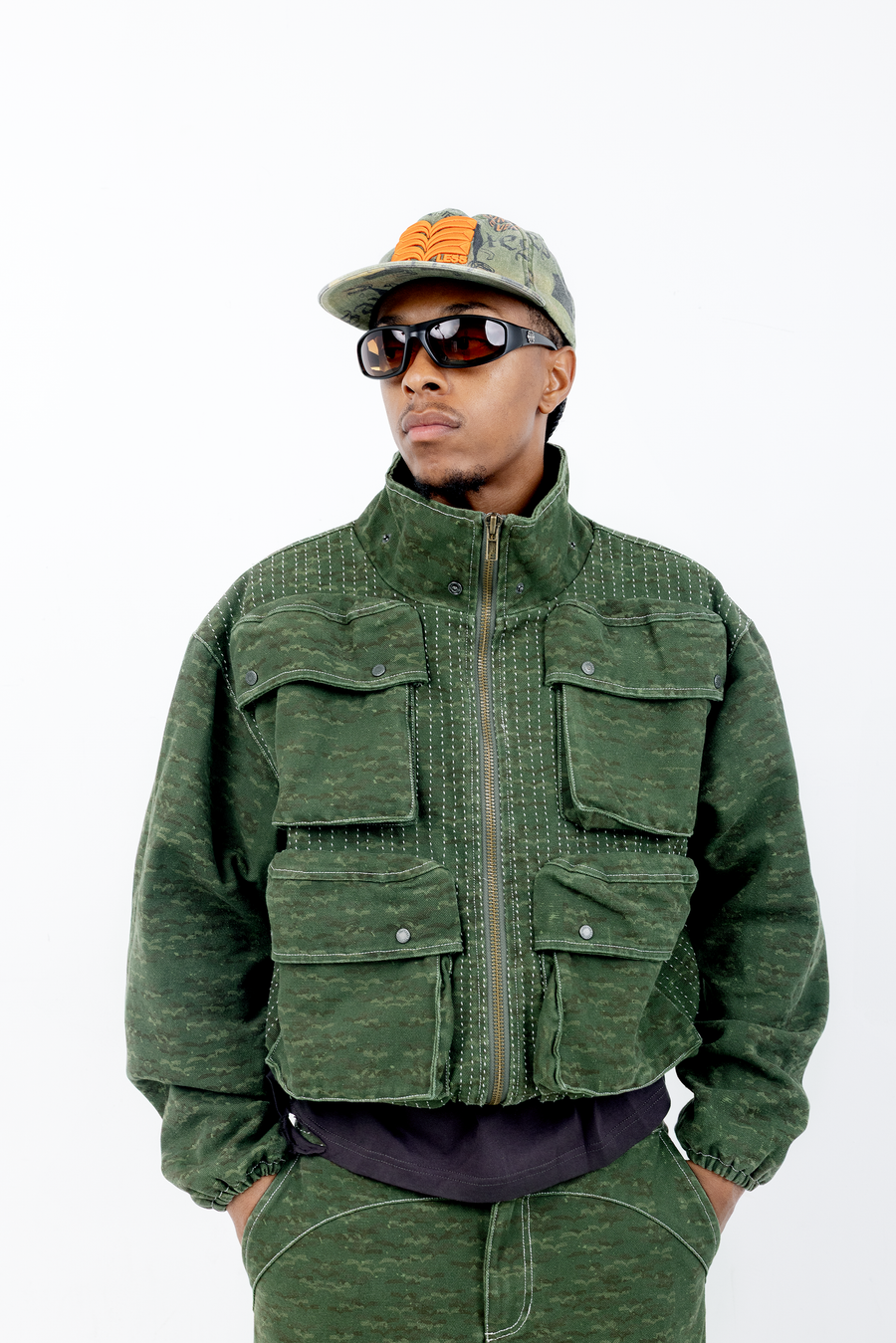 Camo Cargo Jacket