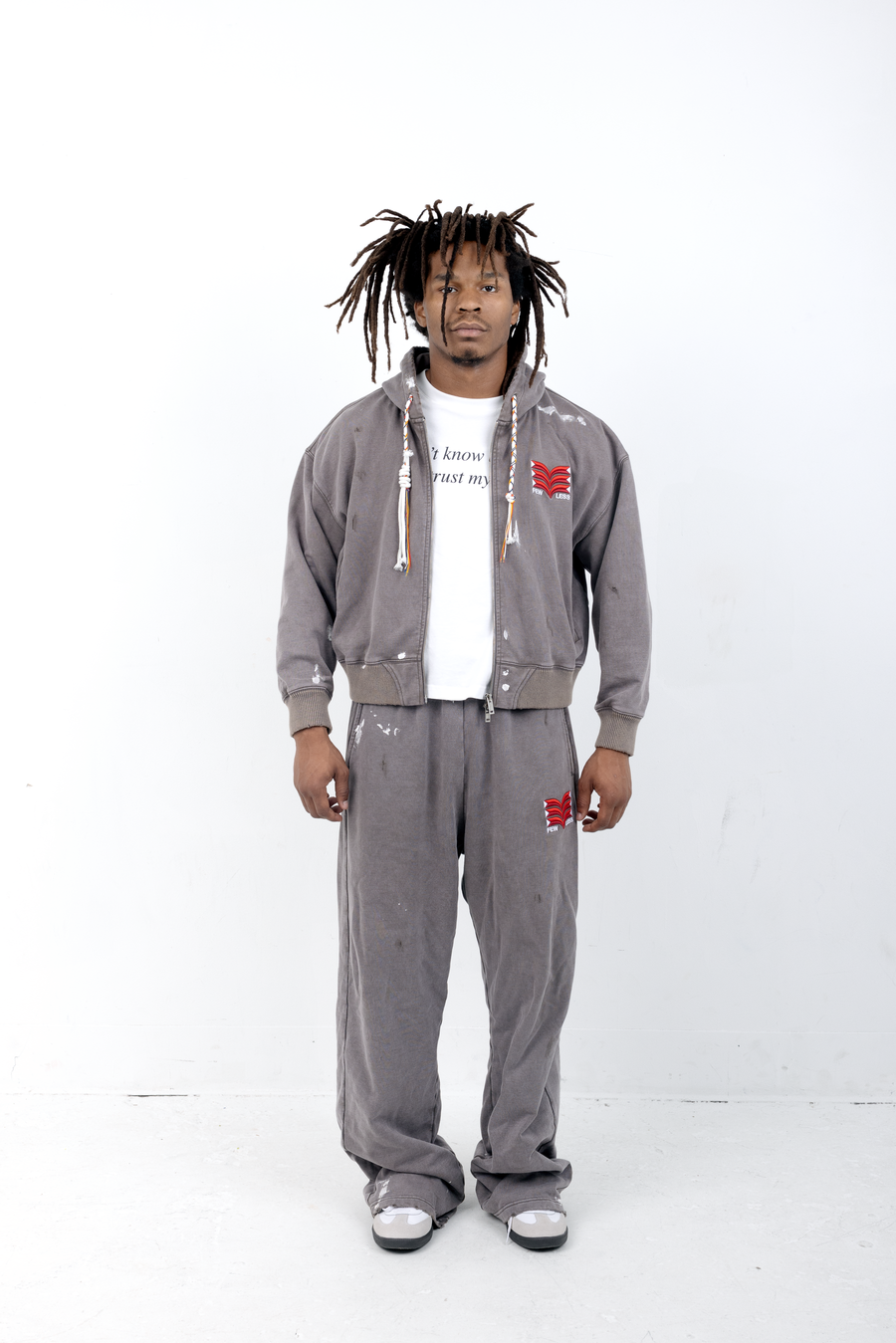 Logo Zip Hoodie